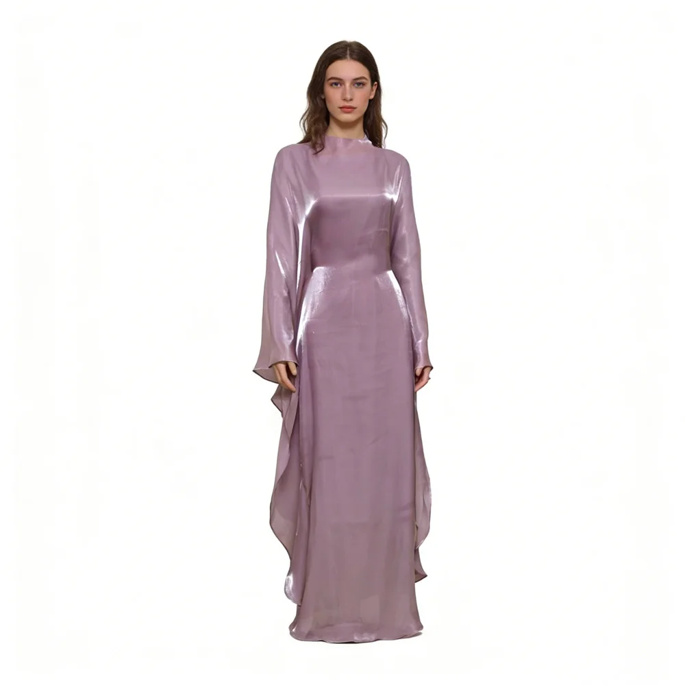 

Dubai Shiny Abayas for Women Modest Muslim Dress Ramadan Sundress Caftan Marocain Femme Robe Abaya Kaftan Islam Jalabiya Party
