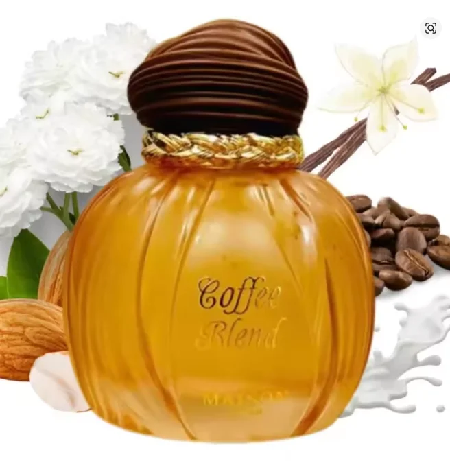 

100ml Unisex Eau De Parfum Oriental Vanilla Coffee Perfume Sweet Almond Milk Caramel Musk Long Lasting Scent EDP for Women Men