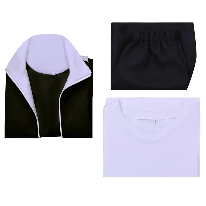 qq681Anime Chiamata della Notte Yamori Kou Costume Cosplay Abito Nero Giacca Pantaloncini Vestito Yofukashi No Uta Uomini Nanakusa Nazuna parrucca
