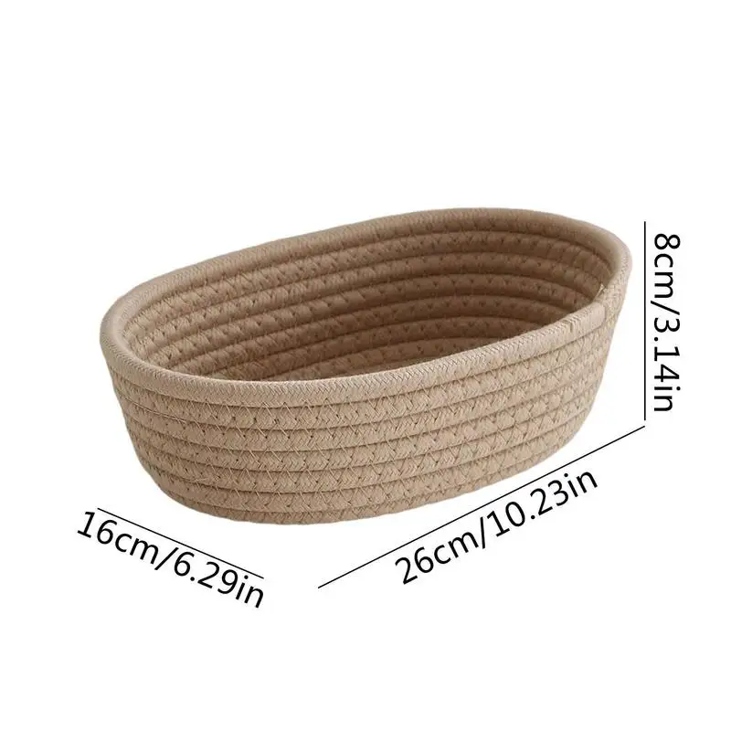 Stackable Woven Basket with Ship Shaped Design for Organizing Bins Organizer Wicker Nursery Room Kids Baby Dog Toy Gifts