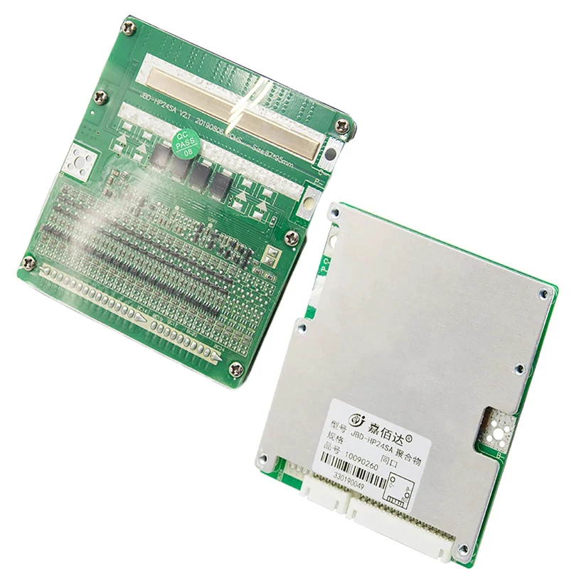 JBD BMS 14S 16S 20S 24S BMS 48V 60V 72V 30A 40A 50A نفس ميناء التوازن درجة الحرارة الاستشعار Lifepo4 بطارية ليثيوم PCB لوح حماية #5