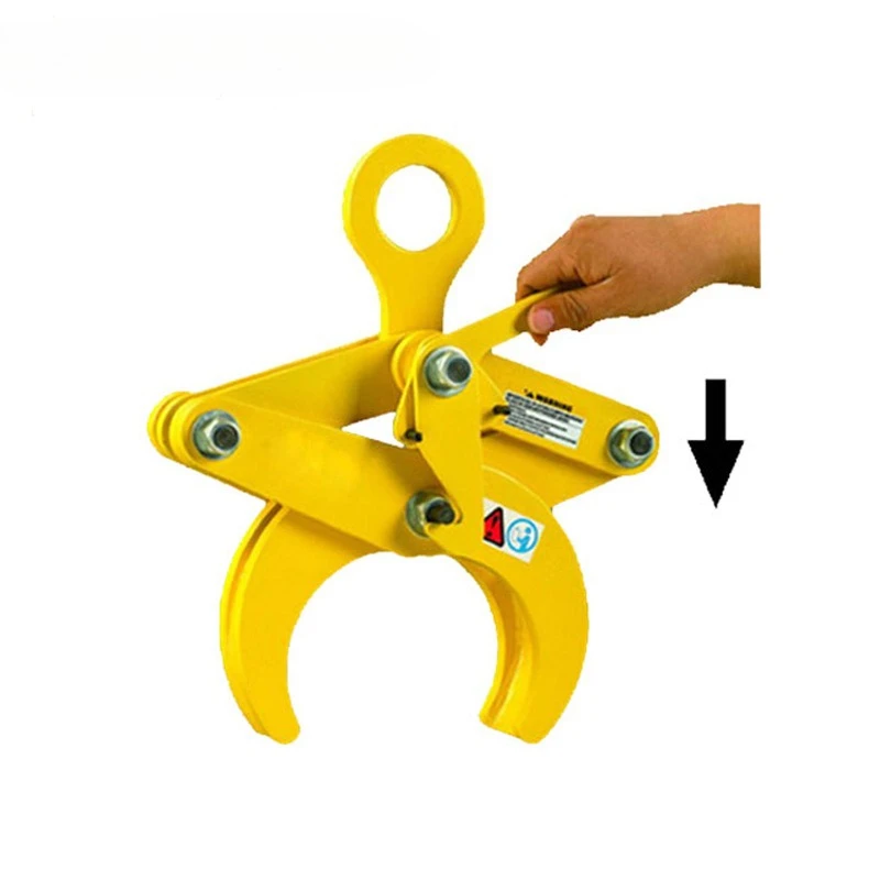 Spot supply round steel lifting pliers, steel pipe horizontal lifting fixture YG series round steel lifting pliers