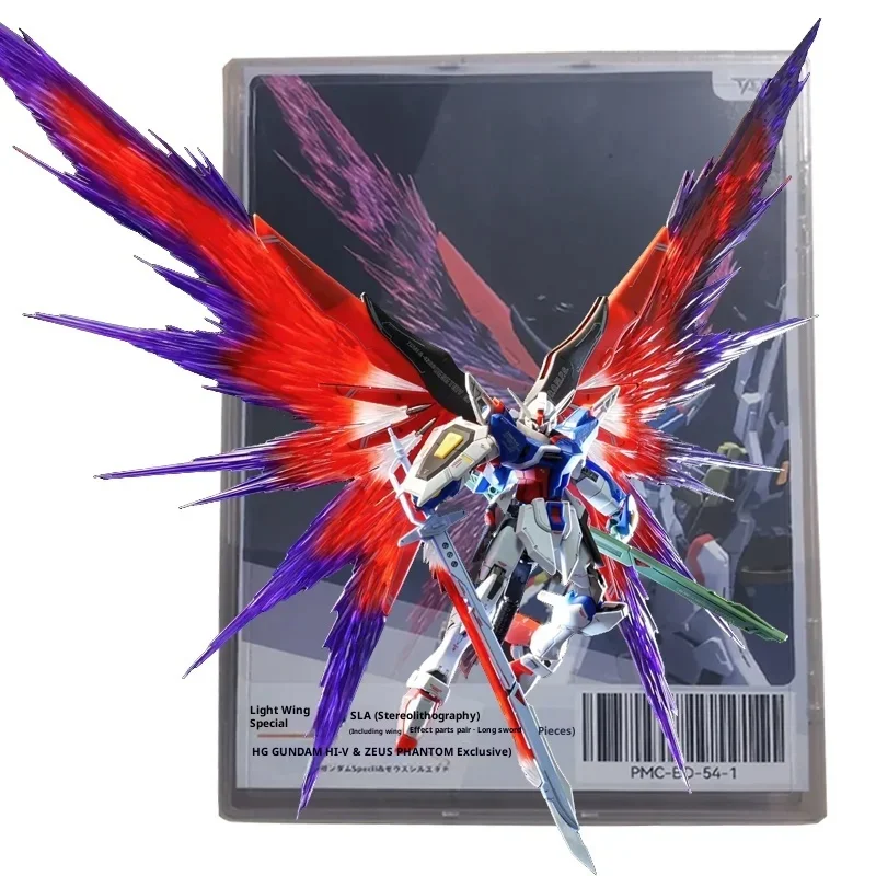 In Stock   Zeus Silhouette Light Wings Effects For Hg 1/144 Destiny Specll Collectible Robot Kits Need Color Yourself