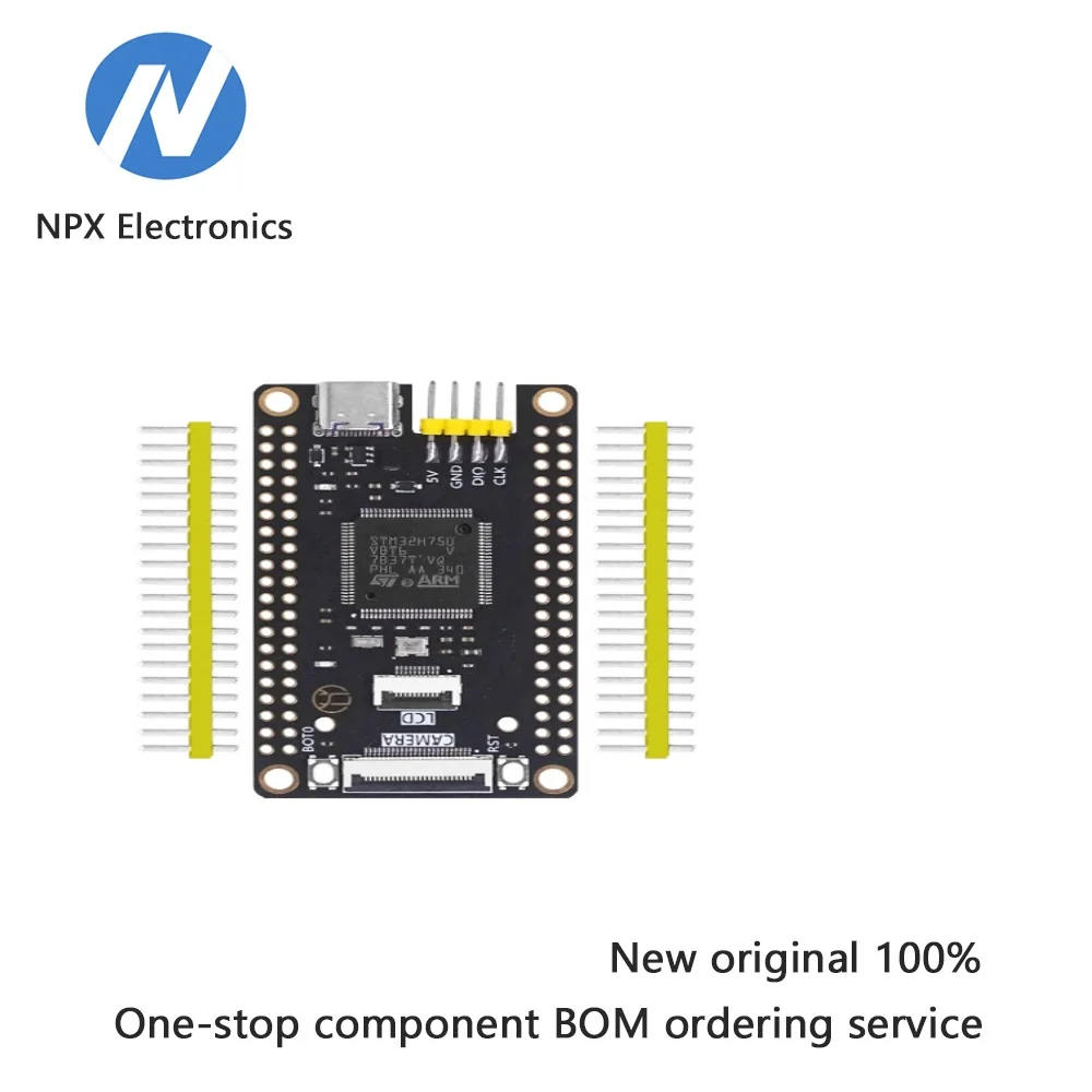 STM32H750 مجلس التنمية اللوحة الأساسية STM32H750 VBT6 الحد الأدنى لاستبدال النظام 743