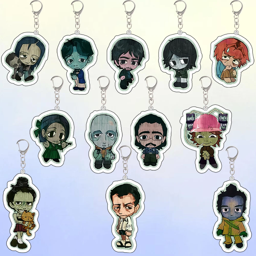 

Для игр Bargvy Sedvctive женщина кошка леди пожарный вдова акриловый брелок на заказ милый рюкзак с героями мультфильмов аксессуары подарок