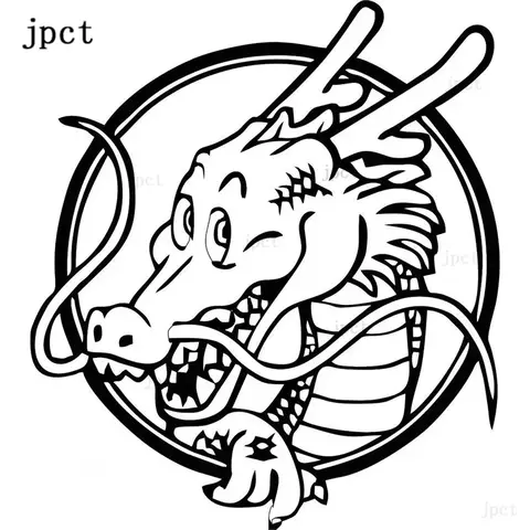 CTCM 13.3cm * 15cm ड्रैगन मज़ा विनाइल आकार मोटरसाइकिल कार काले चांदी S6-2926 निविड़ अंधकार कवर खरोंच स्टीकर 8 best sales ड्रैगन स्टिकर - №7