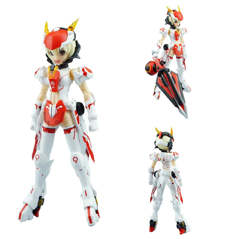 

Original Anime Figure WSZJ-1 COMBAT ARMOUR THE ANGELIC DOLL Action Figure Mobile Suit Girl Toys For Kids Gift Collectible Model