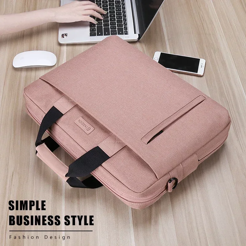 

Laptop Bag case 13.3 14 15.6 17.3 inch Waterproof Notebook Bag for Macbook Air Pro 13 15 Computer Shoulder Handbag Briefcase Bag