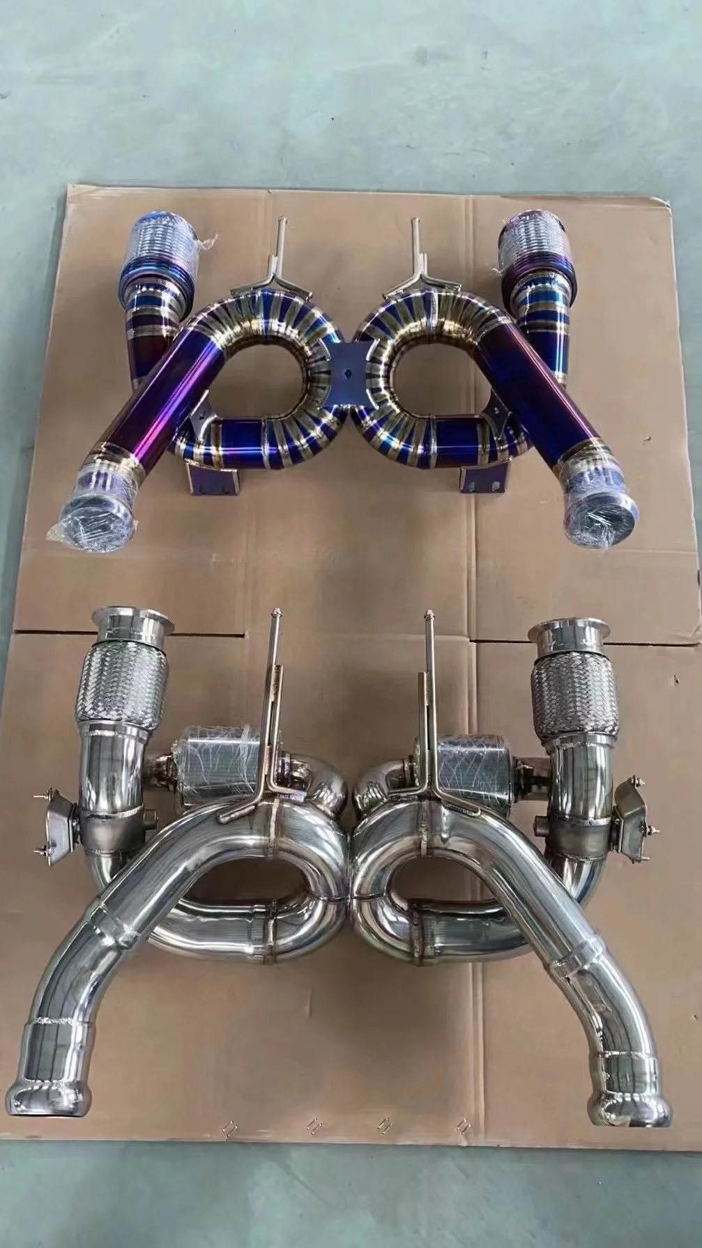 Factory Custom Exhaust Catback For Mclaren 720 720S Exhaust System