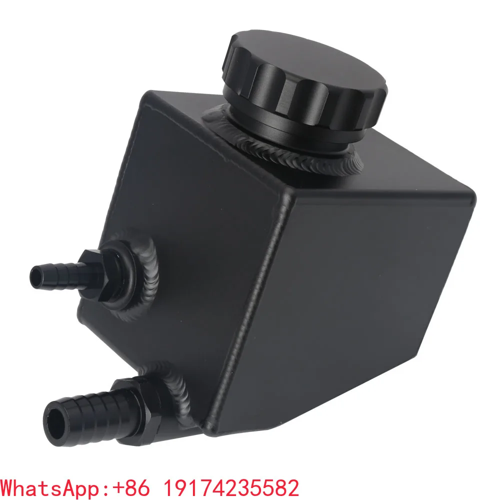

Aluminum Polished Black Coolant Expansion Fill Tank for VS VT VX VY VZ VE Holden Commodore V6 V8