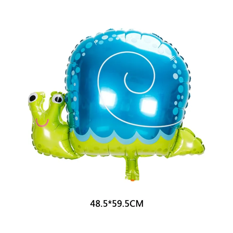 الكرتون الحشرات الحيوان الألومنيوم فيلم بالون النحل فراشة الضفدع الحلزون عيد ميلاد بالونات للزينة عيد الأطفال بالونات الهدايا #6