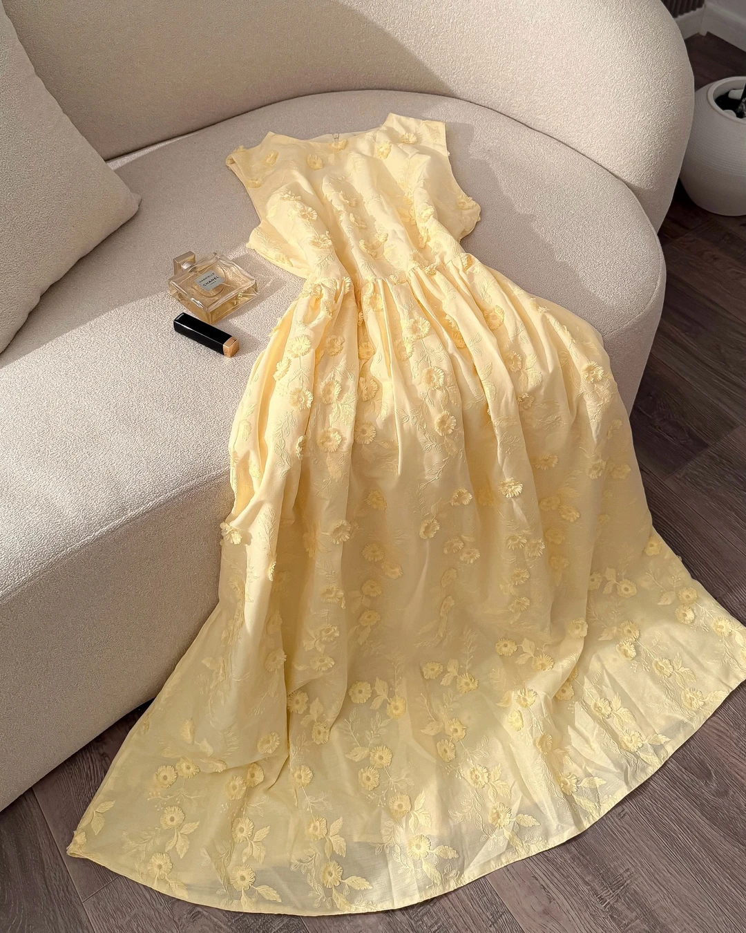 Aura Elegant Evening Dresses for Woman Party Wedding 3D Flowers A Word Custom Made Embroidered Lace Luxurious Evening Dress 2026