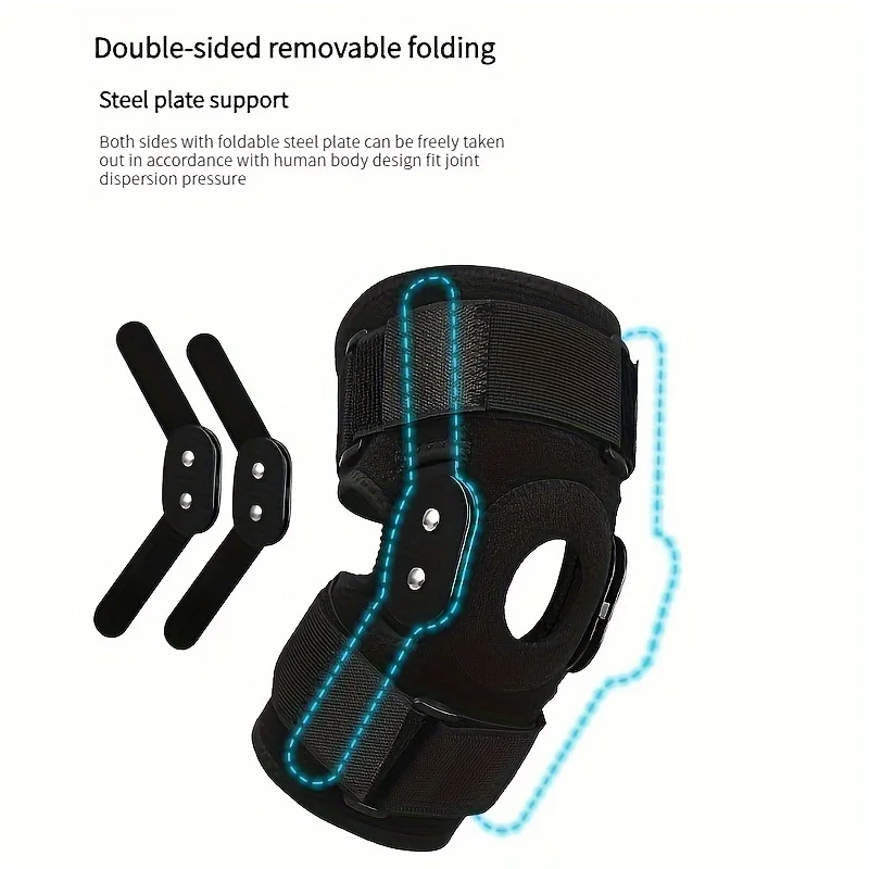 Sports And Fitness Knee Pads, Soft High Elastic Mesh Breathable Adjustable Support Fixed Pressurized Breathable Straps