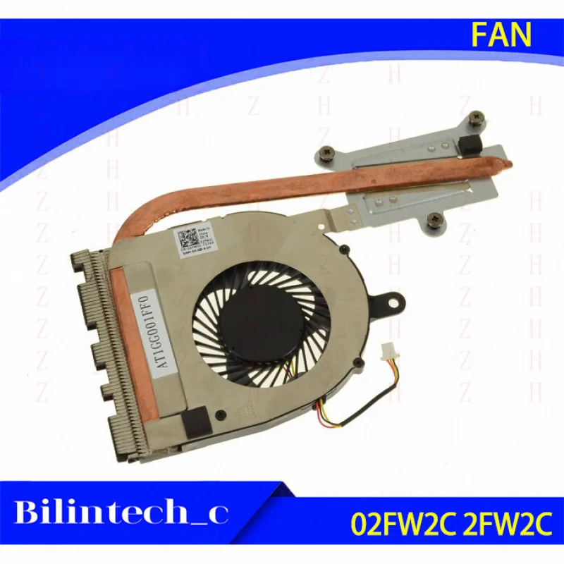 Z FOR DELL Inspiron 15 5559 17 5759 CPU Heatsink and Fan Intel Graphics 02FW2C