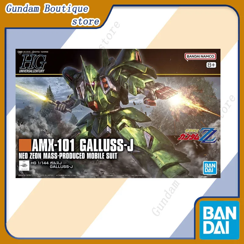 Bandai Echt HG AMX-101 GALLUSS-J Gundam Anime Action Figure Robot Collectible Model Assemblage Speelgoed Ornamenten Gift Kinderen