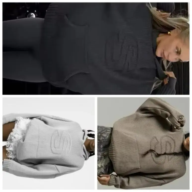 

Американский индивидуальный пуловер, свитер, модный повседневный чехол, мягкий и удобный повседневный вязаный свитер с длинными рукавами