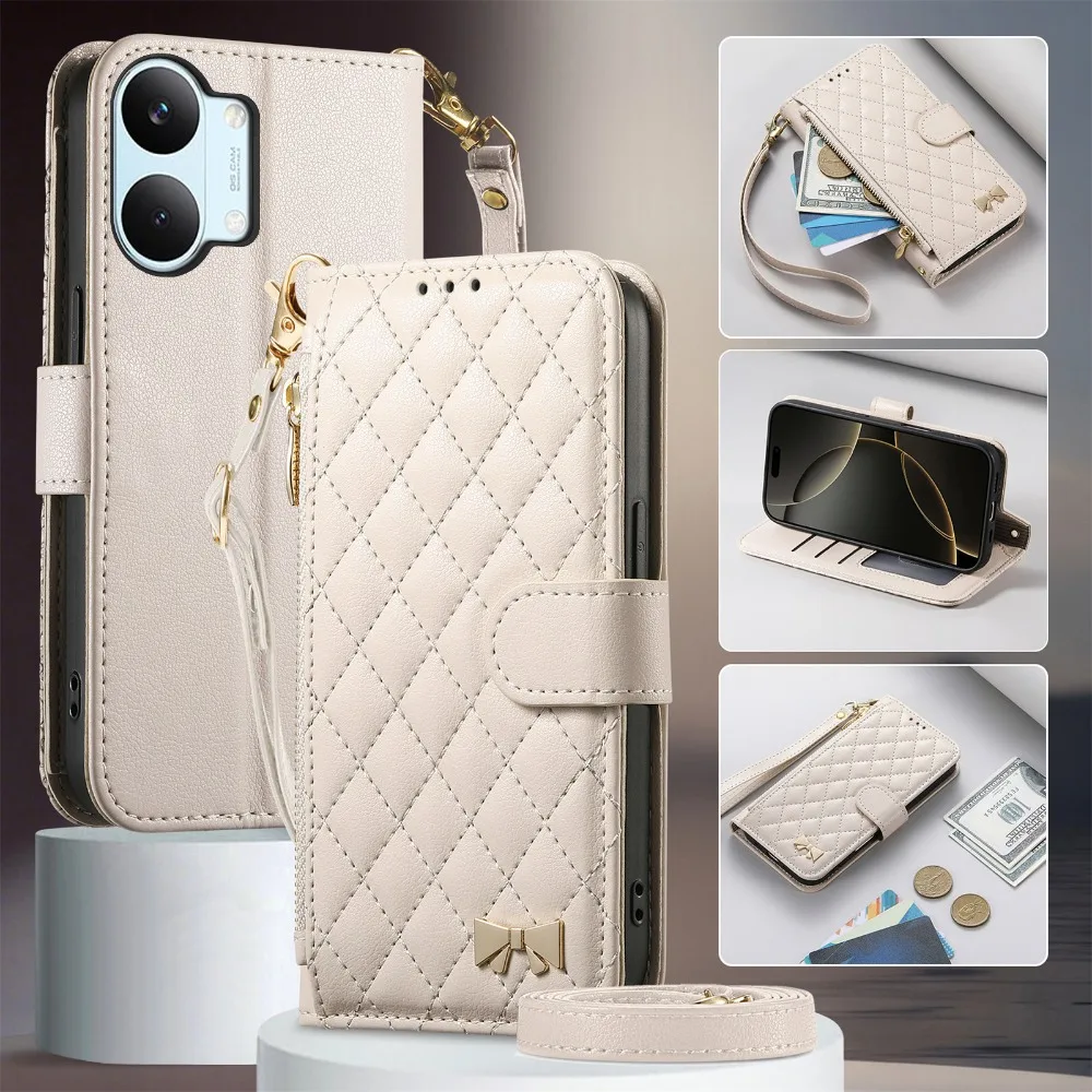 For Poco F8 X8 M8 F9 Pro 5G Flip Case Reißverschluss leathercase for Xiaomi Poco F9 Ultra Case Mi Phone X8 Pro Max Cover