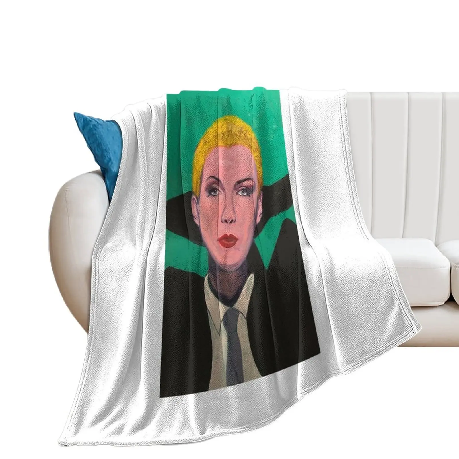 

Annie Lennox Throw Blanket christmas decoration Bed Fashionable Flannel Blankets