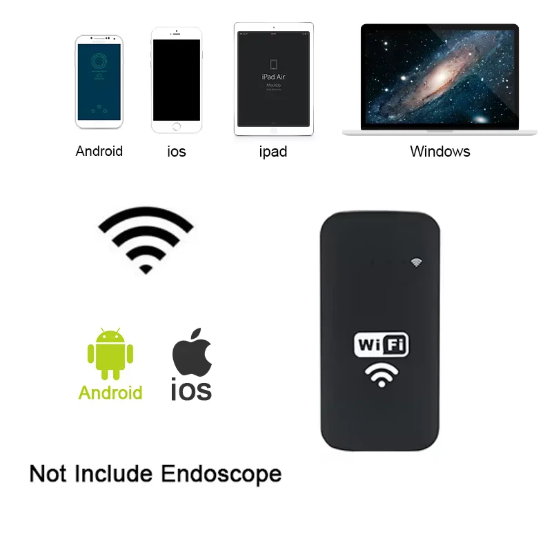 Wifi Box Used To USB Endoscope Microscopes Camera，Compatible With All Android iOS And PC Device