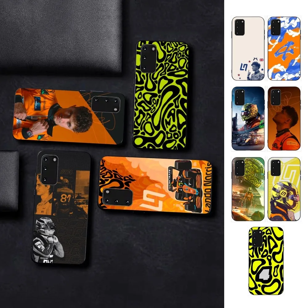 F1 Formula 1 L-Lando N-Norris Phone Case For Samsung S 9 10 20 21 22 23 30 23 24 plus lite Ultra FE S10lite Fundas