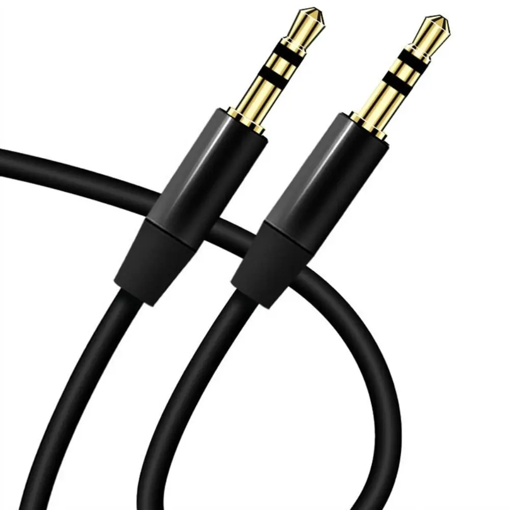 3.5mm Jack Audio Extension Cable Gold Plated Colorful AUX Cable Audio Cable Tinned Copper PVC 3.5 Mm Jacks Speaker Wire Gift