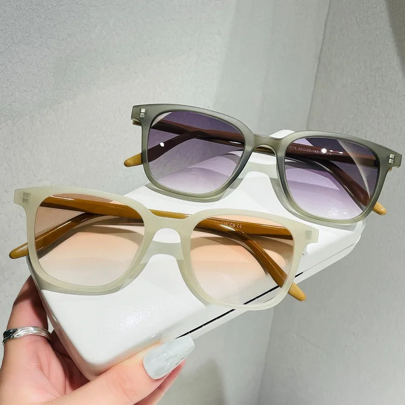 Fashion Vintage Sunglasses Women men Brand Designer Retro cat's eye Sun Glasses Female Ins Popular Colorful Square Eyewear UV400