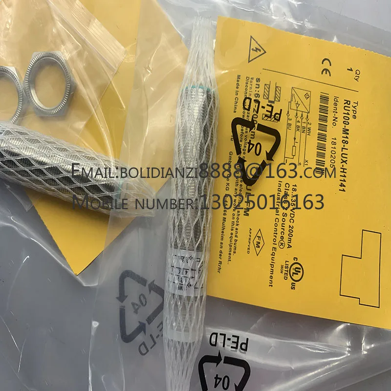 New ultrasonic sensor RU130U-M30M-2UP8X2-H1151 One year warranty In stock