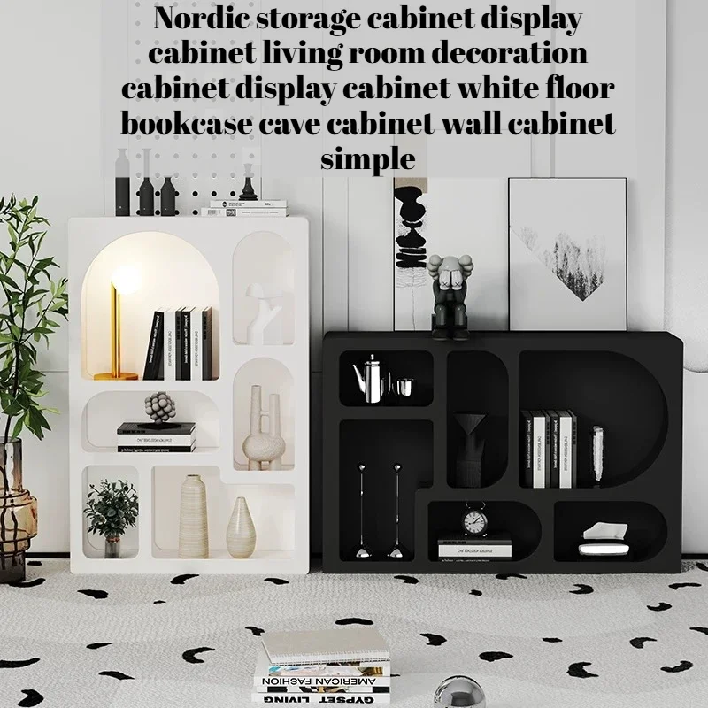 Black Storage Cabinets Nordic Book Collectables Pantry Cabinets Arched Liquor Muebles Para El Hogar Furniture For House
