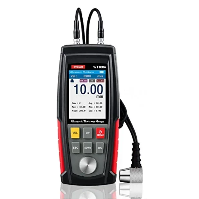 2025/Wintact WT100A Digital Ultrasonic Thickness Gauge Meter USB Charging