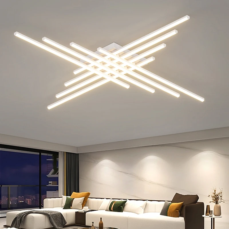 Simple Led Ceiling Lights Modern Living Room Corridor Chandelier Creative Nordic Luxury Decor Ceiling Lamps Home Indoor Fixtures