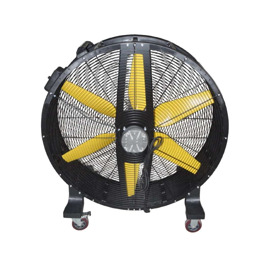 Stadium warehouse hot selling industrial fan strong wind power low noise floor fan