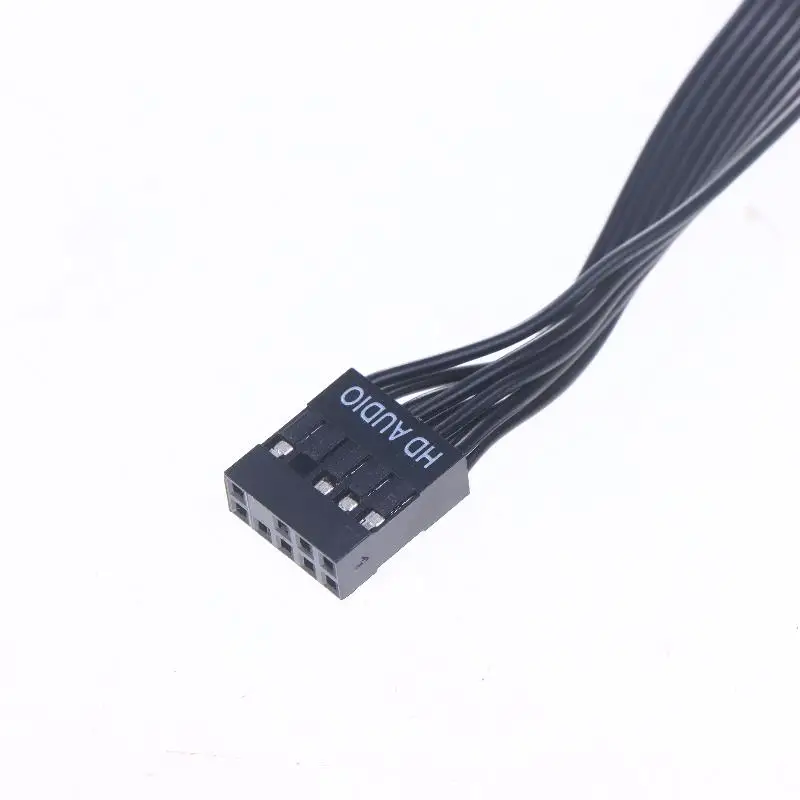 9ピンオス-メスDIYアクセサリー20cm/30cmコンピューターマザーボードフロントUSB 9ピン2.0延長ケーブル