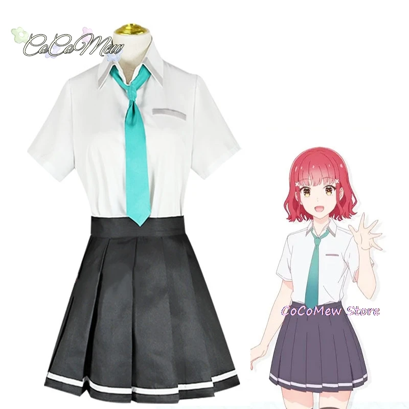 

Anime Gimai Seikatsu Jk school uniforms Cosplay Costume School Dress Uniform Halloween Women Cosplay Costume