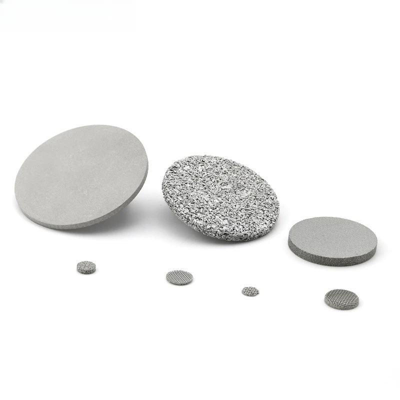 316 Stainless Steel Powder Sintered Filter Disc, Flame Arrestor Spark Arrester Filter Element