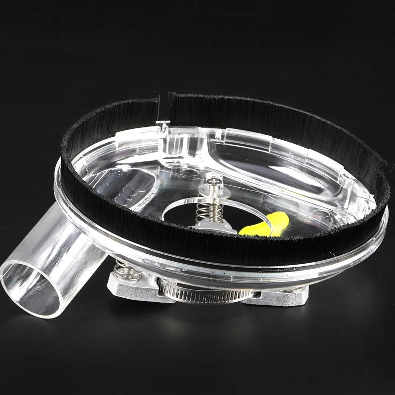 1 PC Dust Extractor Cutting Guard Professional Angle Grinder Guard with Attachments Transparent Durable Grinding Cover