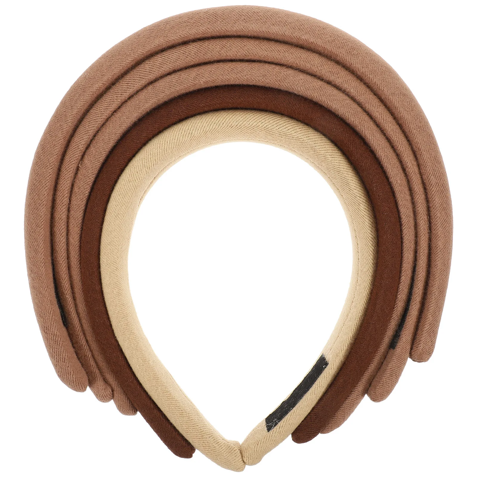 

5pcs Headband Sponge Toppers Women Hair Hoops Girls Wedding Accessories Elegant Hair Wear Fashionable Decorative