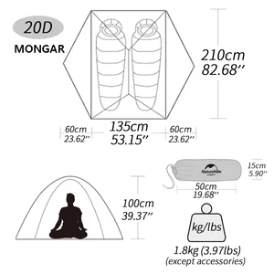 10 principais vendas naturahike barraca - №10
