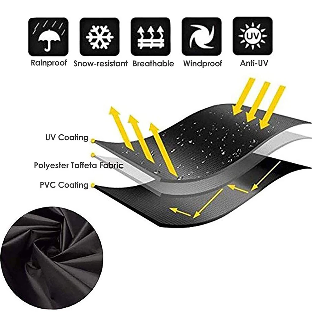 Large Size Hanging Chair Cover Waterproof And Dustproof Easy To Hanging Lounger Protective Cover