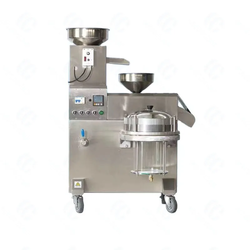 Automatic Oil Press for Walnuts, Almonds, Sunflower Seeds, and Flax Seeds