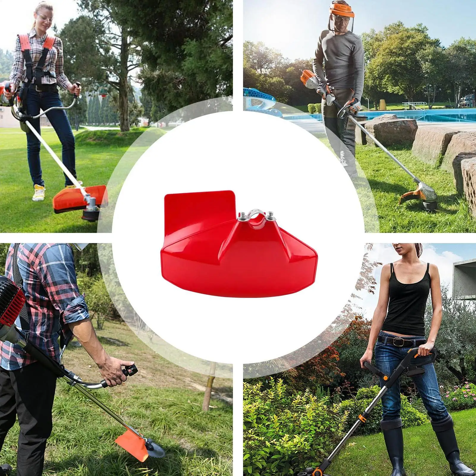 

Weeder Protective Cover Weeder Machine Protective Cover Grass Trimmer Shield garden Lawn Mower Guard Board For Lawnmowers