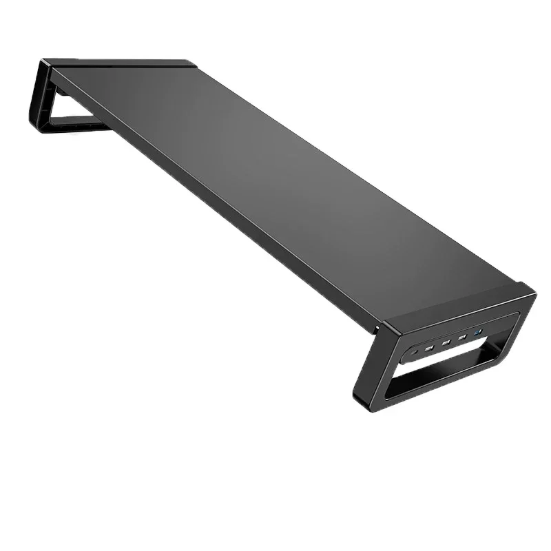 Glas-Laptop-Ständer, Metall-Computerhalterung, Notebook-Halter für MacBook Air Pro – Computer-Ständer-Zubehör