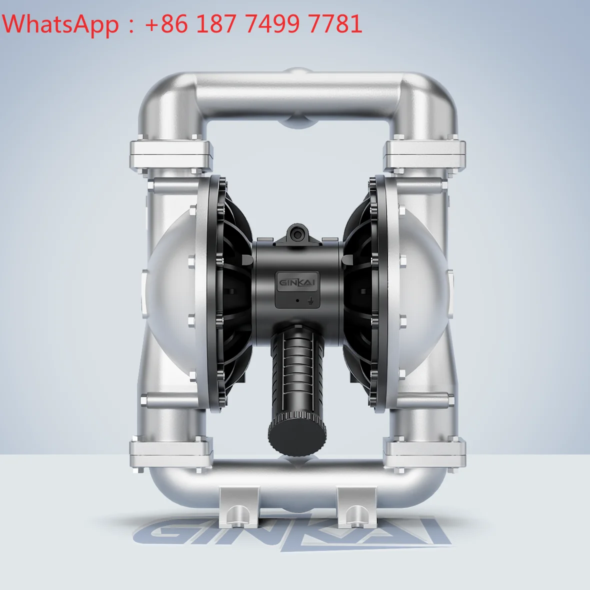 2 Inch High Quality Stainless Steel 304 316 316L Air Operated Diaphragm Pump Heavy Duty Chemical Transfer Pump