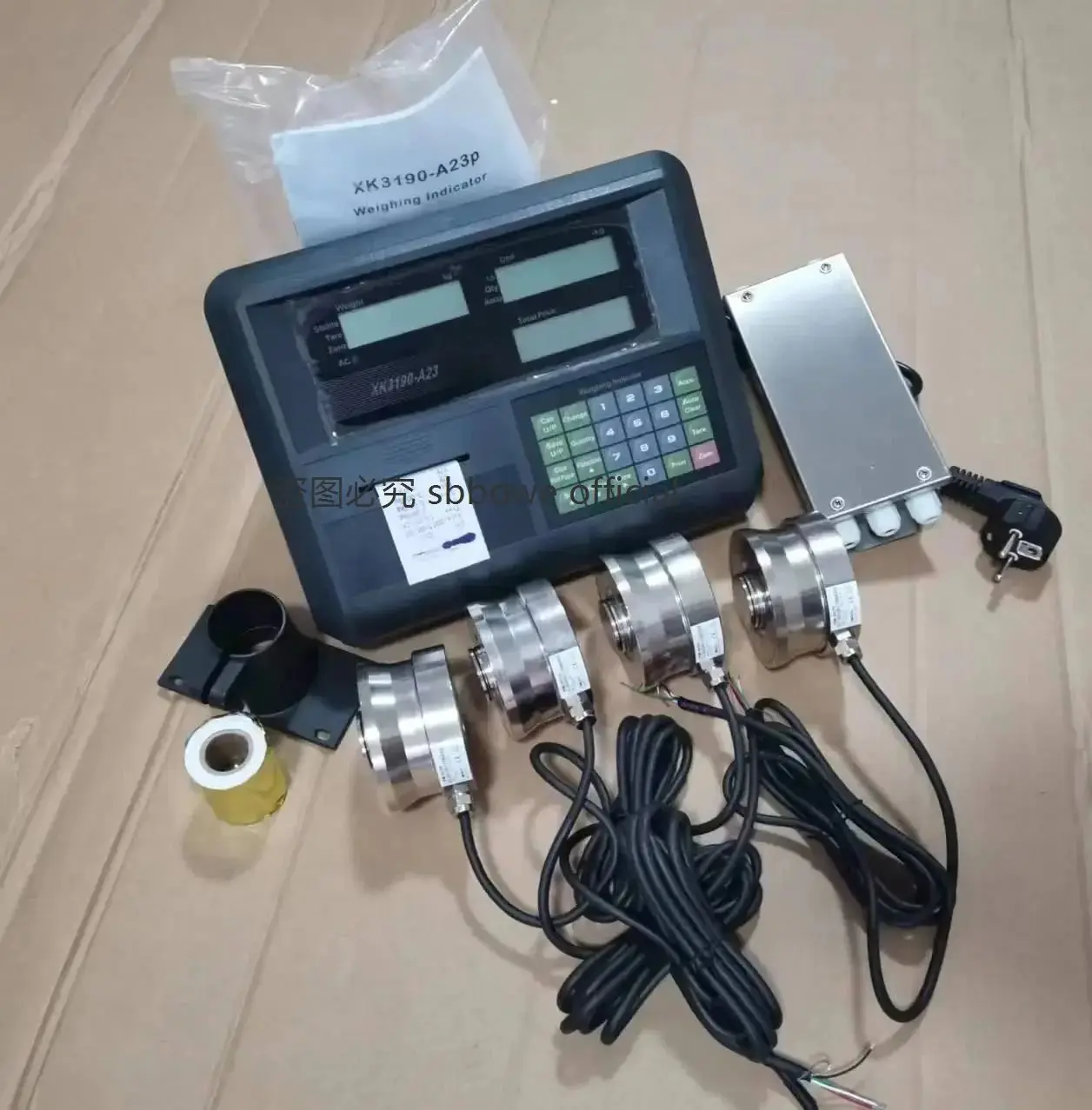 Weighing Scale Floor Printer Scale Weighing Controller A23P NHS Torsion-ring Pressure Sensor Hopper Tank Boday RTN Load Cell