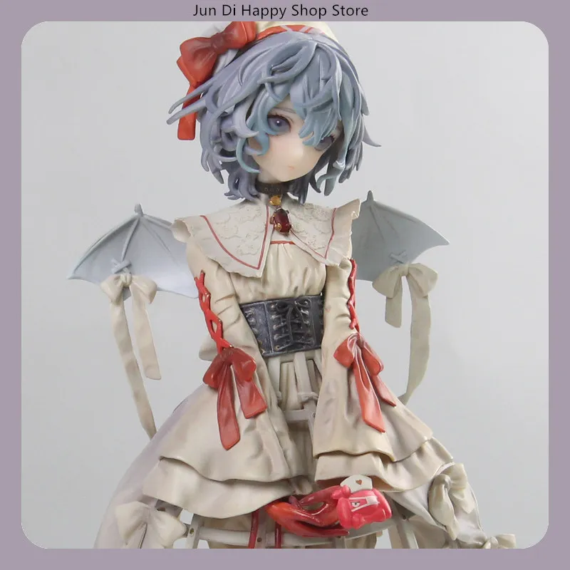 

27-сантиметровая аниме-фигурка Ремилии Скарлет из Touhou Project в стоячей позе, коллекционная статуэтка, украшение для рабочего стола, игрушка, подарок