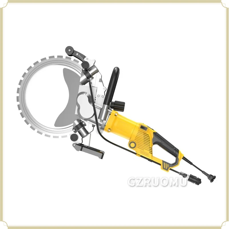 5000W 220V High Frequency Ring Saw High Power Concrete Wall Stone Cutter Door Window Cutting Machine