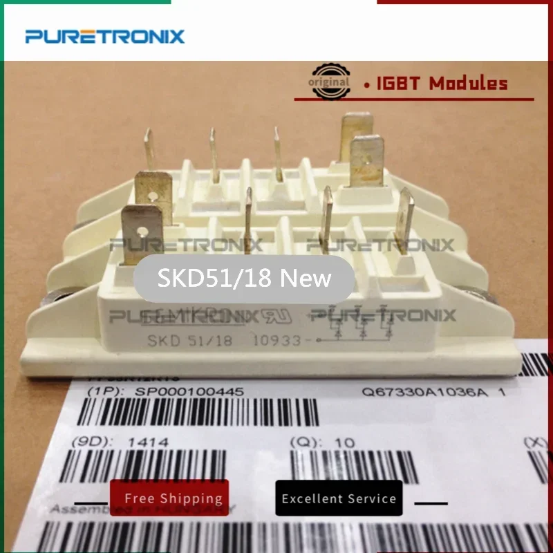 SKD51/16 SKD51/18 SKD51/14 SKD51/12 SKD51/08 Neues Original-Leistungsmodul