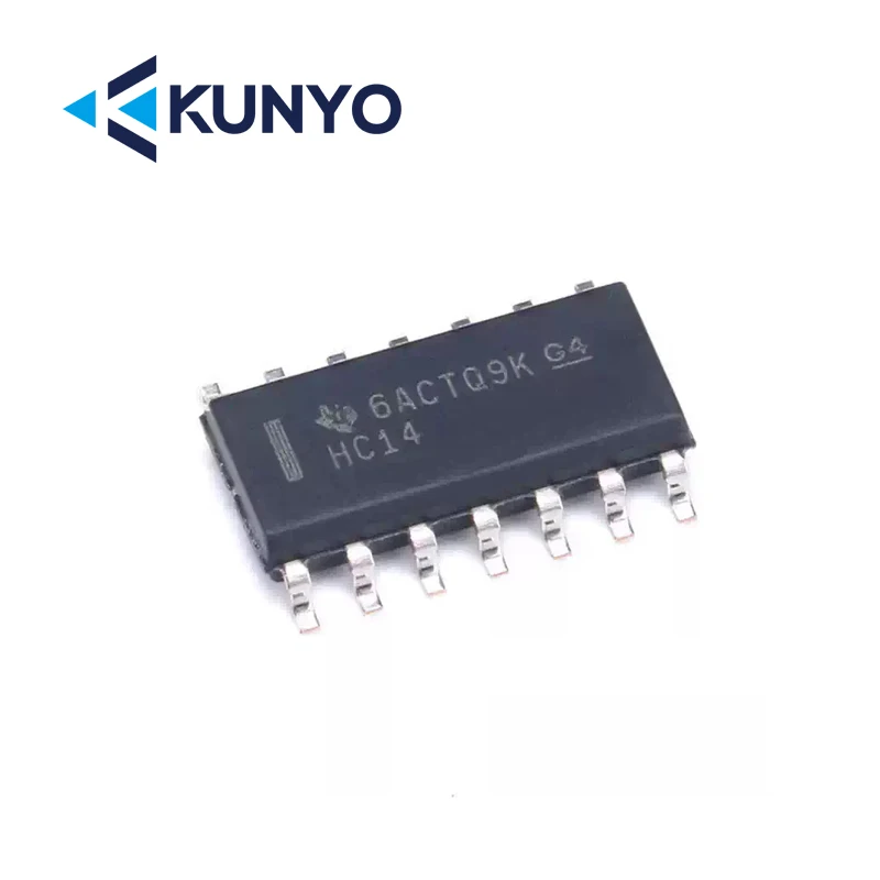 10pcs SN74HC14DR packaged SOIC-14 logic chip NAND gate 74HC14D