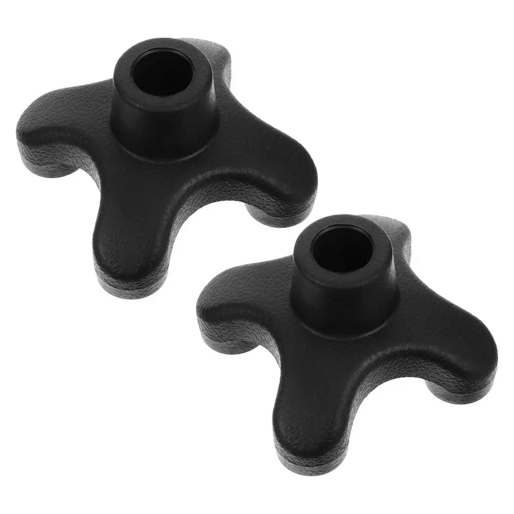 

2Pcs Elderly Walking Cane Accessories Nonslip Quad Replacement Rubber Tips 4 Prong Self Standing Base Stable Support for Outdoor