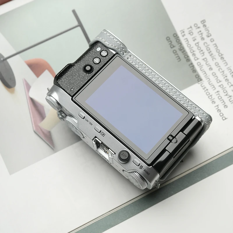 Mr.Stone for Fujifilm X-M5 카메라 케이스 보호 케이스 카메라 바디슈트 xm5 카메라 수제 정품 가죽 카메라 가방