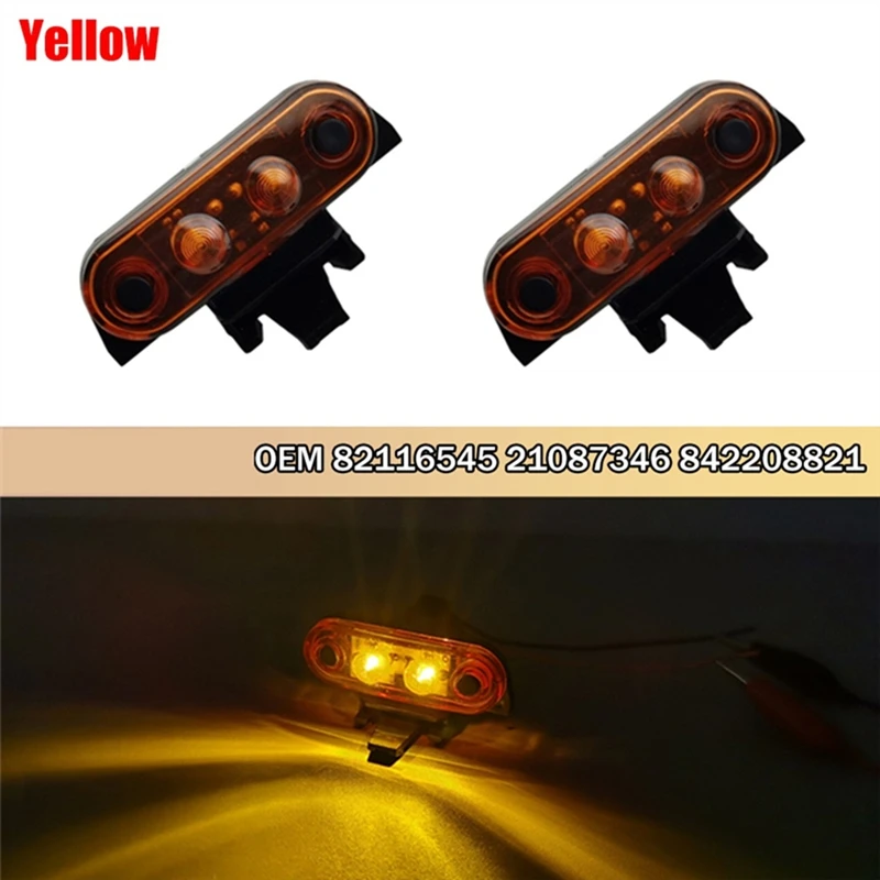 24V Truck Top Lamp For Volvo Truck FH FH16 FM Truck Side Markers Light 82116545 21087346 842208821